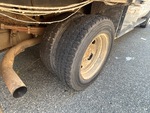 Underbody with Right Rear Drive Tires