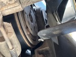 Engine with A/C Compressor