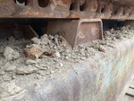 Undercarriage with Right Carrier Rollers