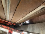 Chassis with Feed Conveyor Head and Tail Pulley