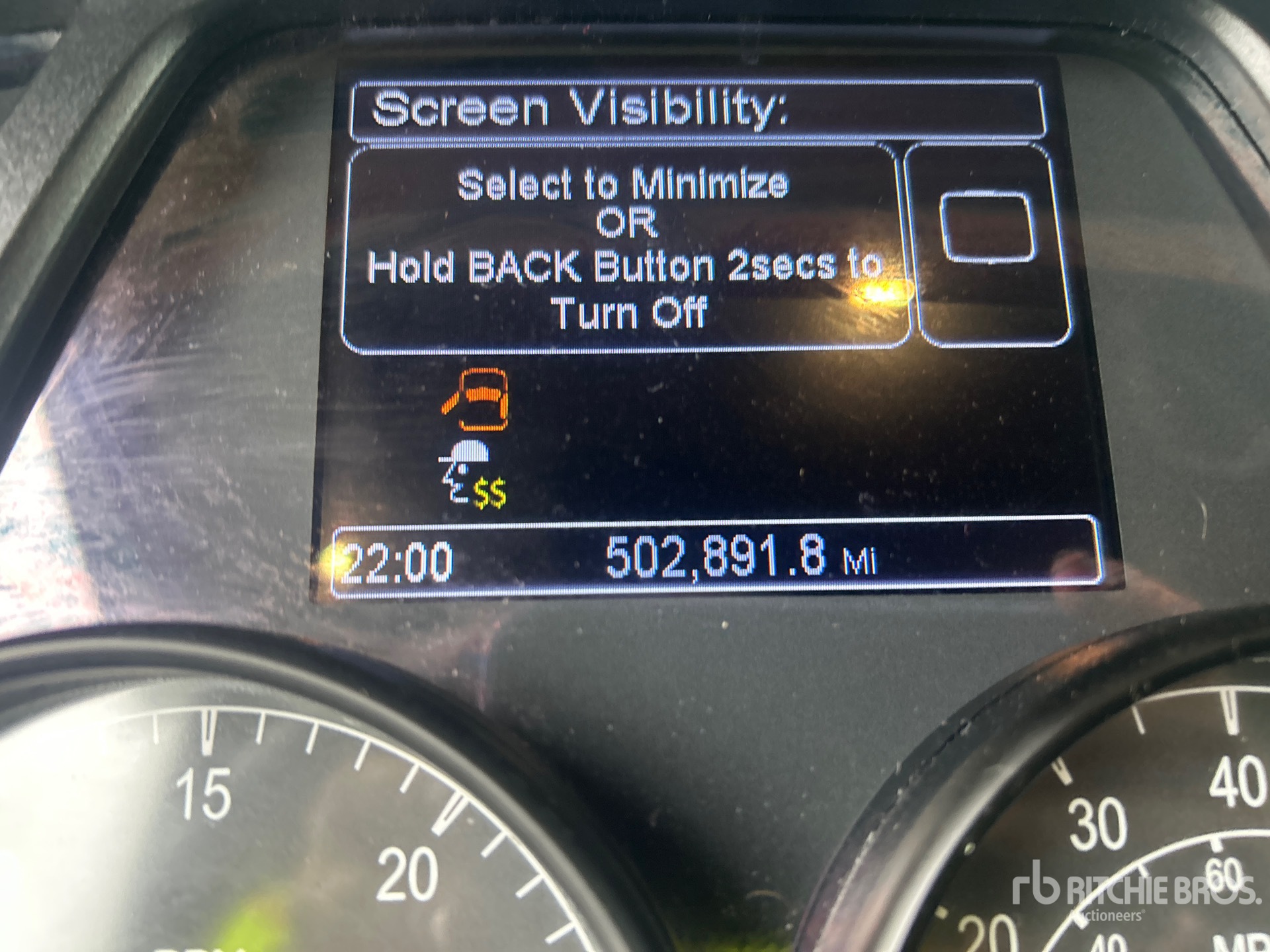 General Appearance with Hour Meter / Odometer