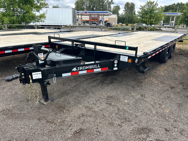 2026 Norstar IronBull 22 ft T/A Tilt Deck Trailer (Unused)