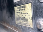 General Appearance with Refrigeration Unit Serial Number