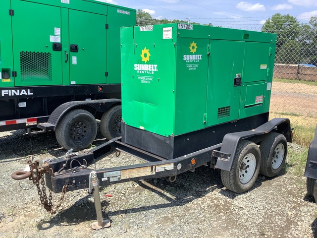 2014 MQ Power DCA45SSIU4FSG 36 kW Mobile Generator Set 2014 MQ Power DCA45SSIU4FSG 36 kW Mobile Generator Set