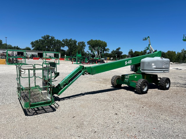 2016 Genie S-45 4WD Dual Fuel Telescopic Boom Lift