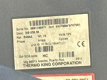 General Appearance with Refrigeration Unit Serial Number