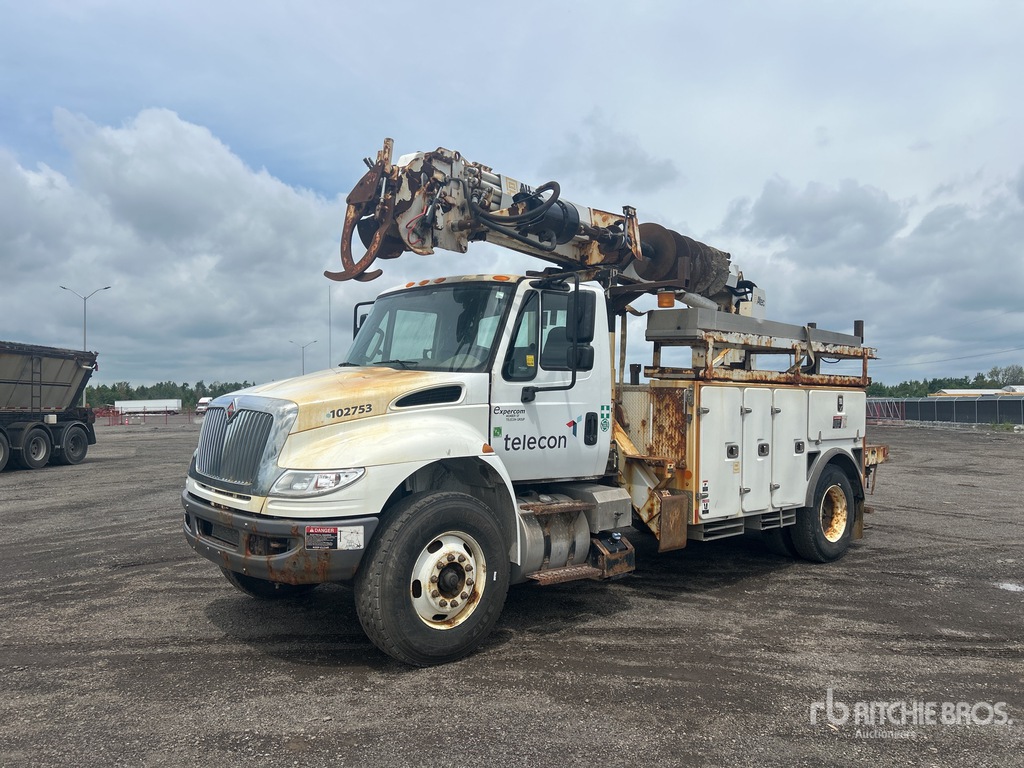 その他 INTERNATIONAL 4400 SERIES Digger Derrick Altec on 2018 International 4400 4x2 Digger Derrick Truck