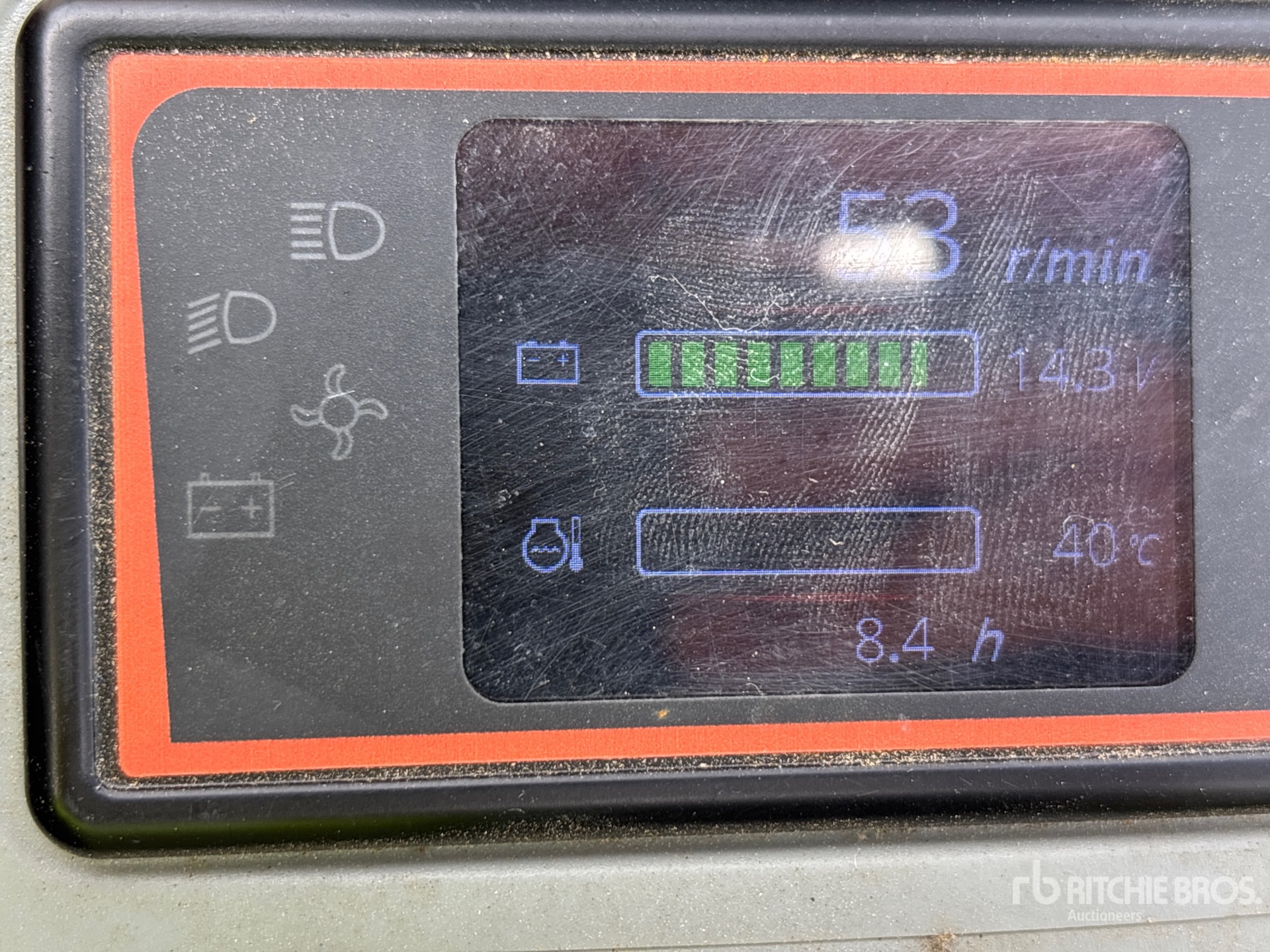 General Appearance with Hour Meter / Odometer