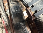 General Appearance with Frame Stamp Serial Number/VIN Photo