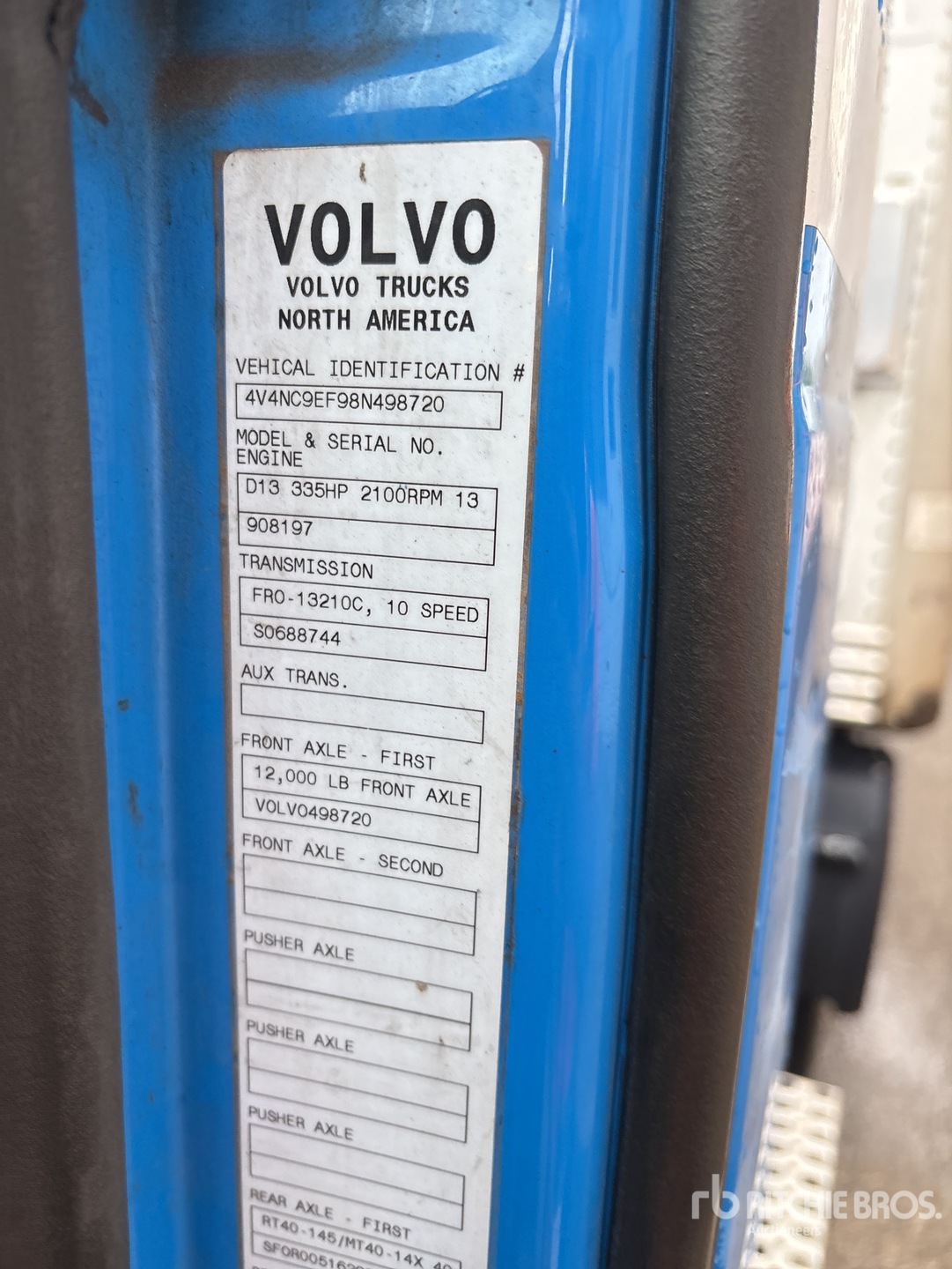 Photo of a 2008 Volvo VNL