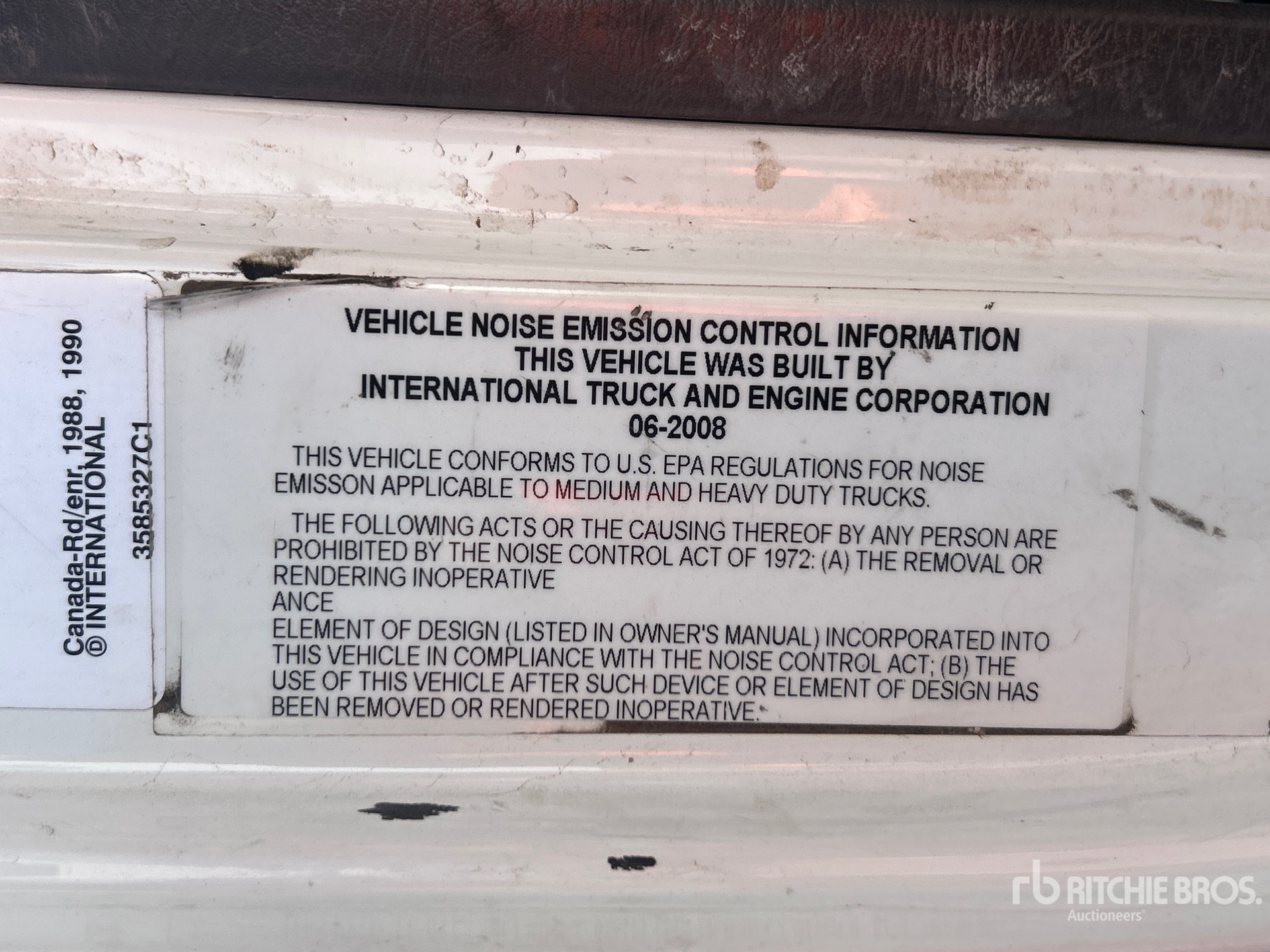 2009 International 7500 SBA