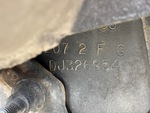 General Appearance with Frame Stamp Serial Number/VIN Photo