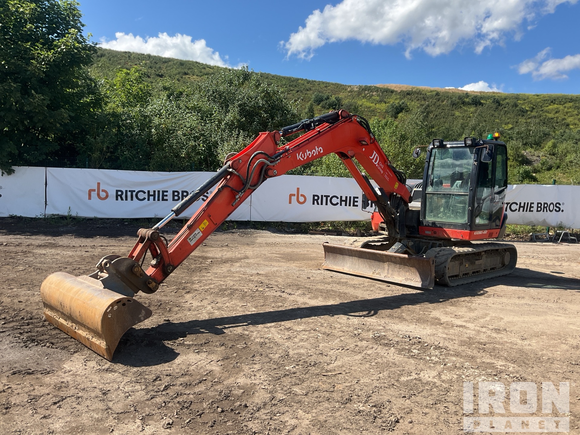 2022 Kubota KX080-4A2
