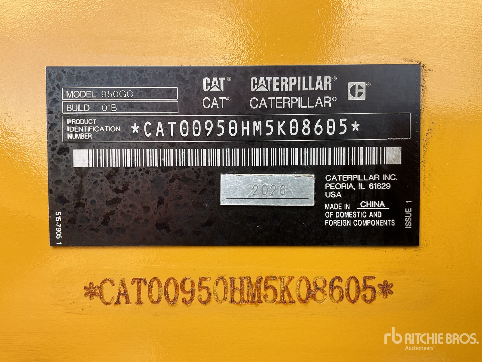 2026 Caterpillar 950 GC