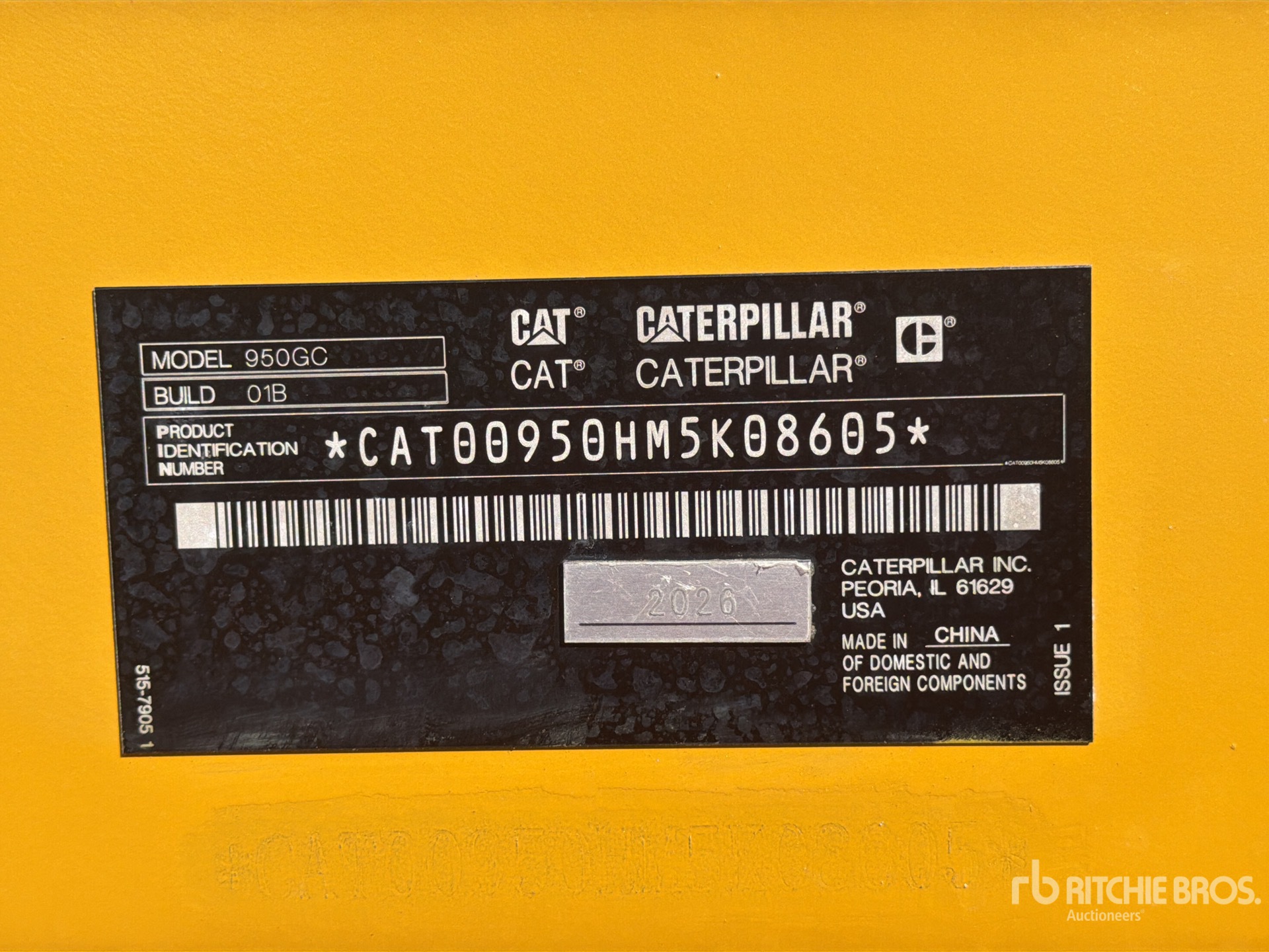 2026 Caterpillar 950 GC