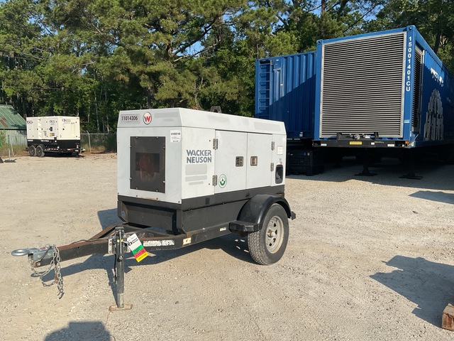 2019 Wacker Neuson G25 20 kW Mobile Generator Set (Inoperable)