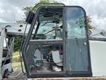 Excavator Control Station with Glas