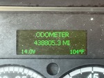 General Appearance with Hour Meter / Odometer