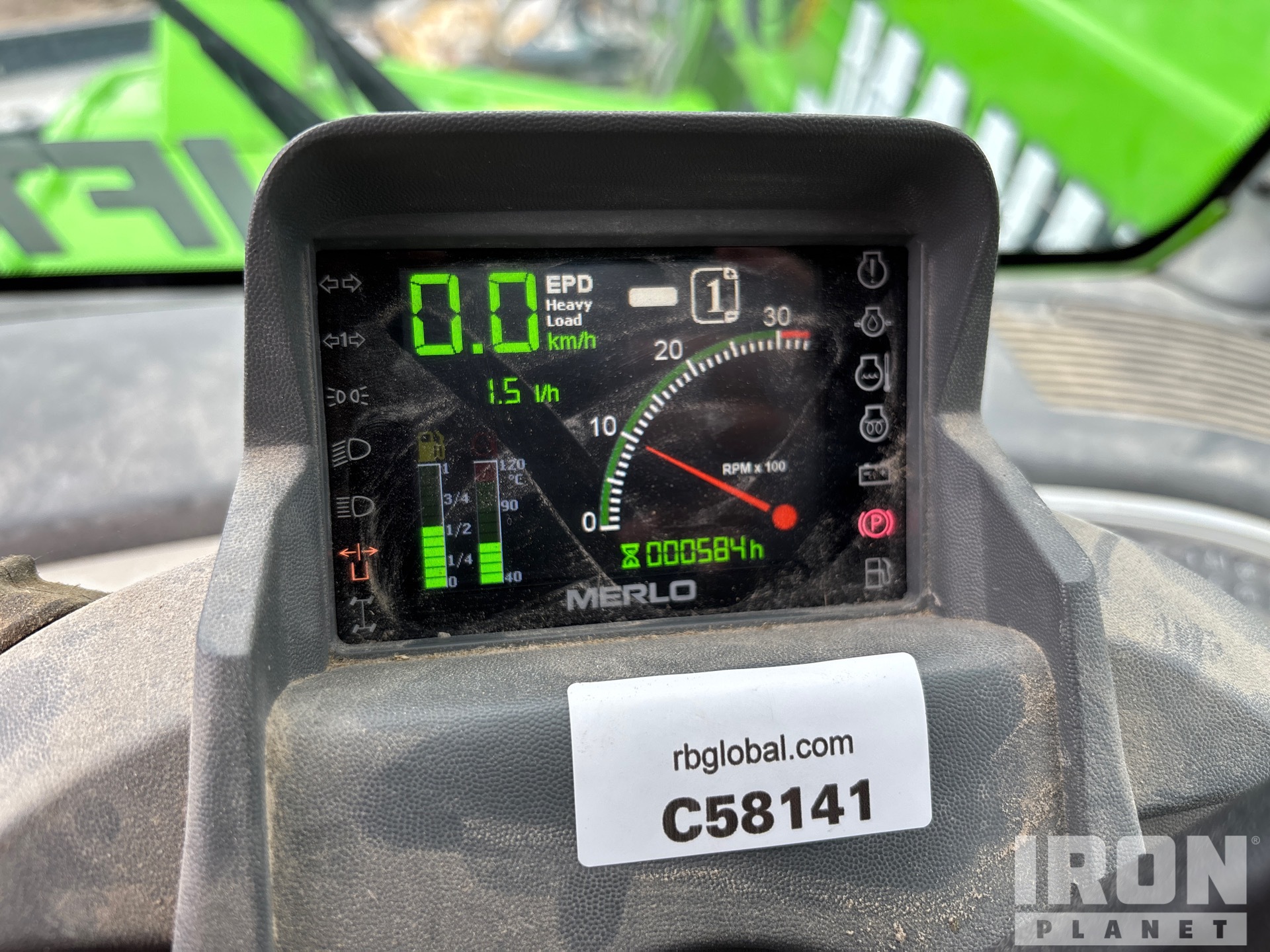 General Appearance with Hour Meter / Odometer