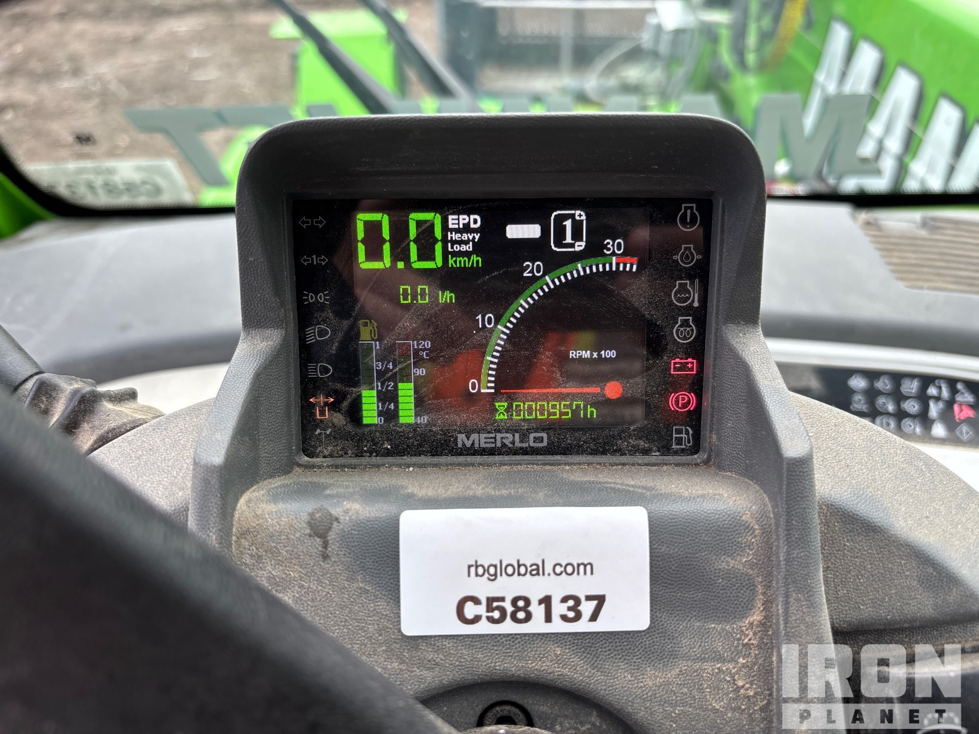 General Appearance with Hour Meter / Odometer