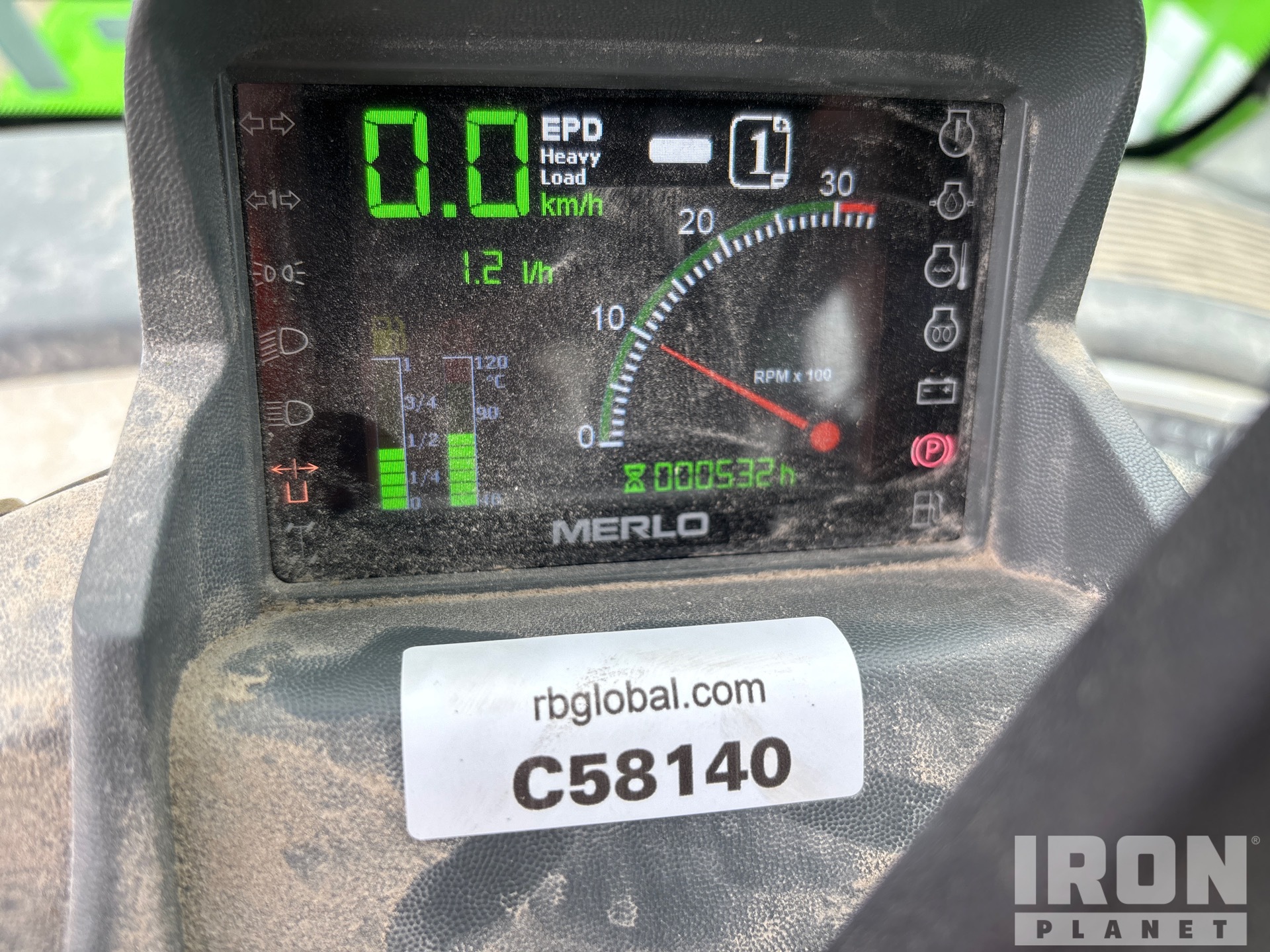 General Appearance with Hour Meter / Odometer