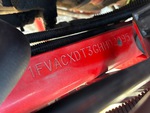 General Appearance with Frame Stamp Serial Number/VIN Photo