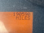 General Appearance with Hour Meter / Odometer