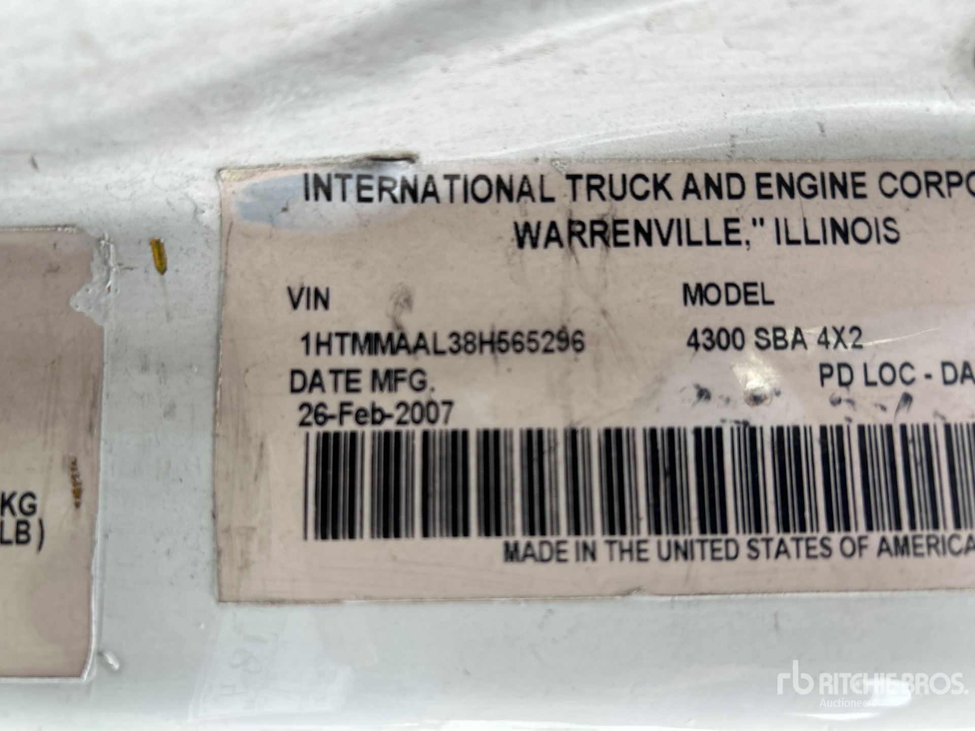 Photo of a 2008 International 4300