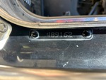 General Appearance with Frame Stamp Serial Number/VIN Photo