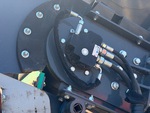 Chassis with Feed Conveyor Drive Motor