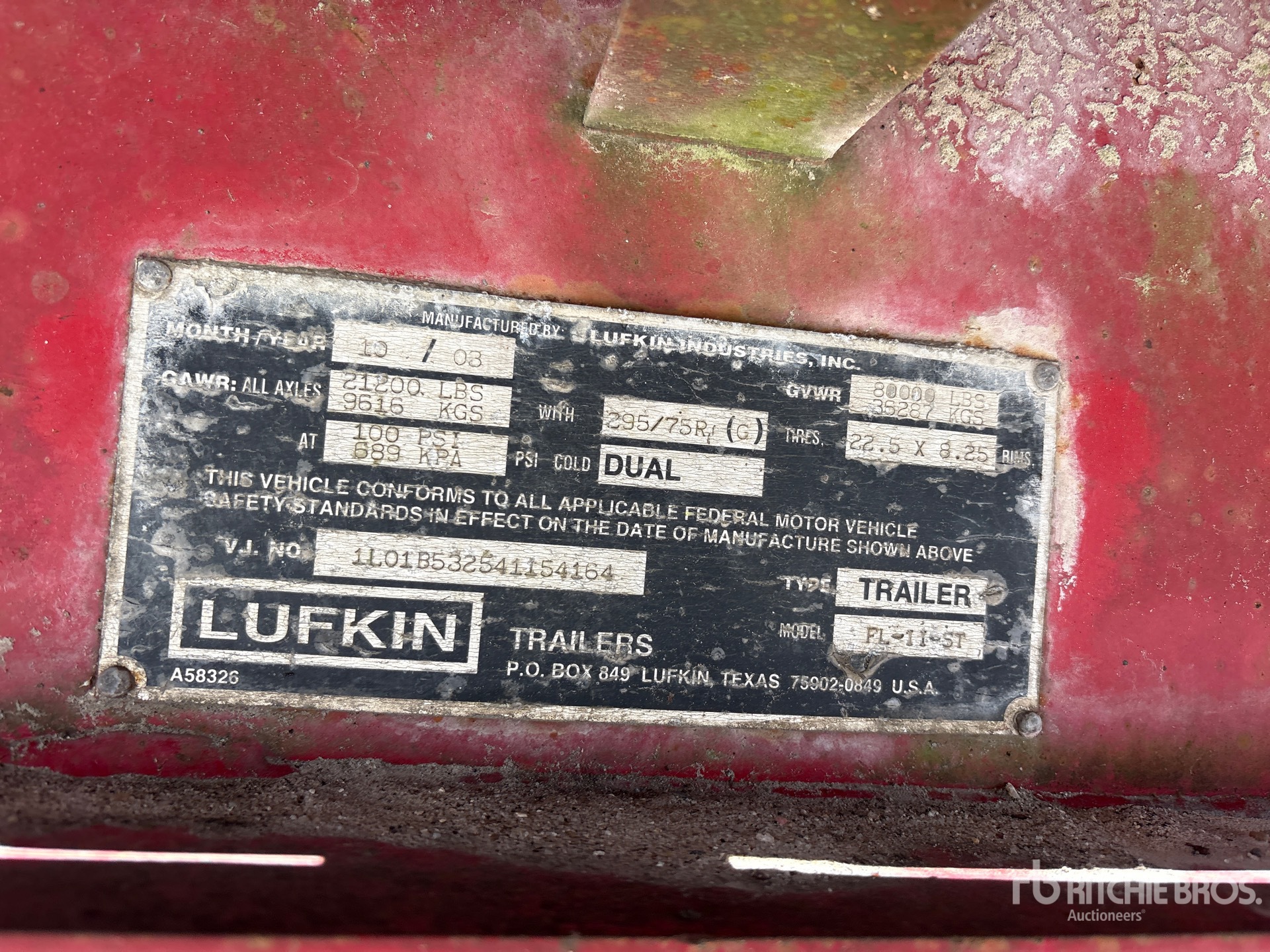 2004 Lufkin FL-II-ST