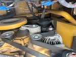 Engine with A/C Compressor