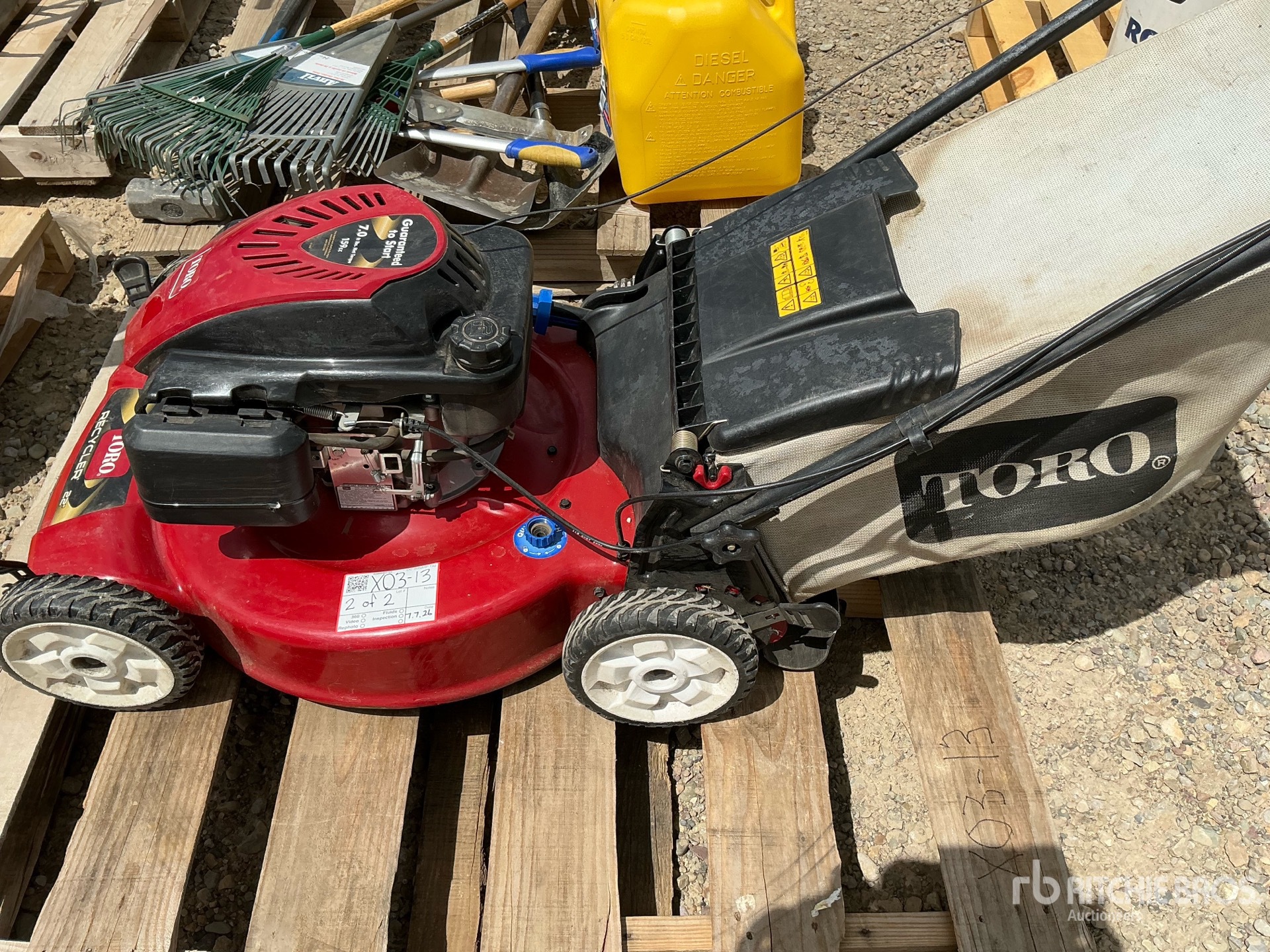 Photo of a  Toro Quantity of (2) Walk-Behind