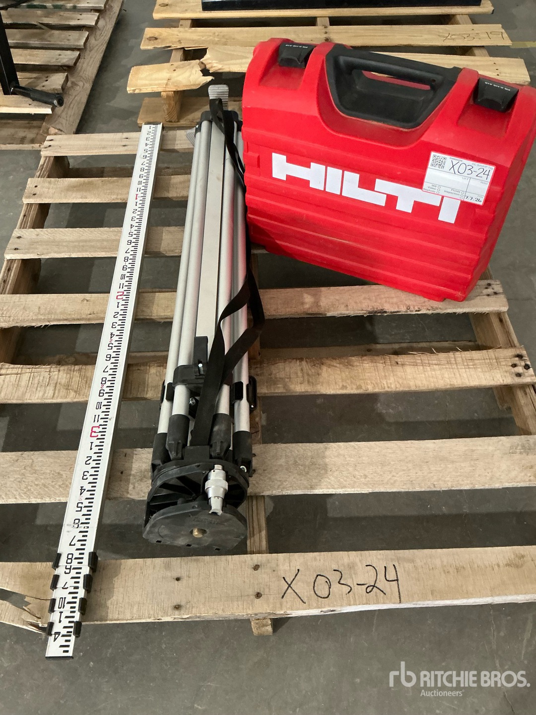 Photo of a  Hilti Laser Tripod