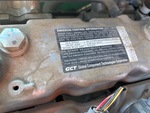 Engine with Emission Label
