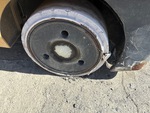 Chassis with Left Rear Tire