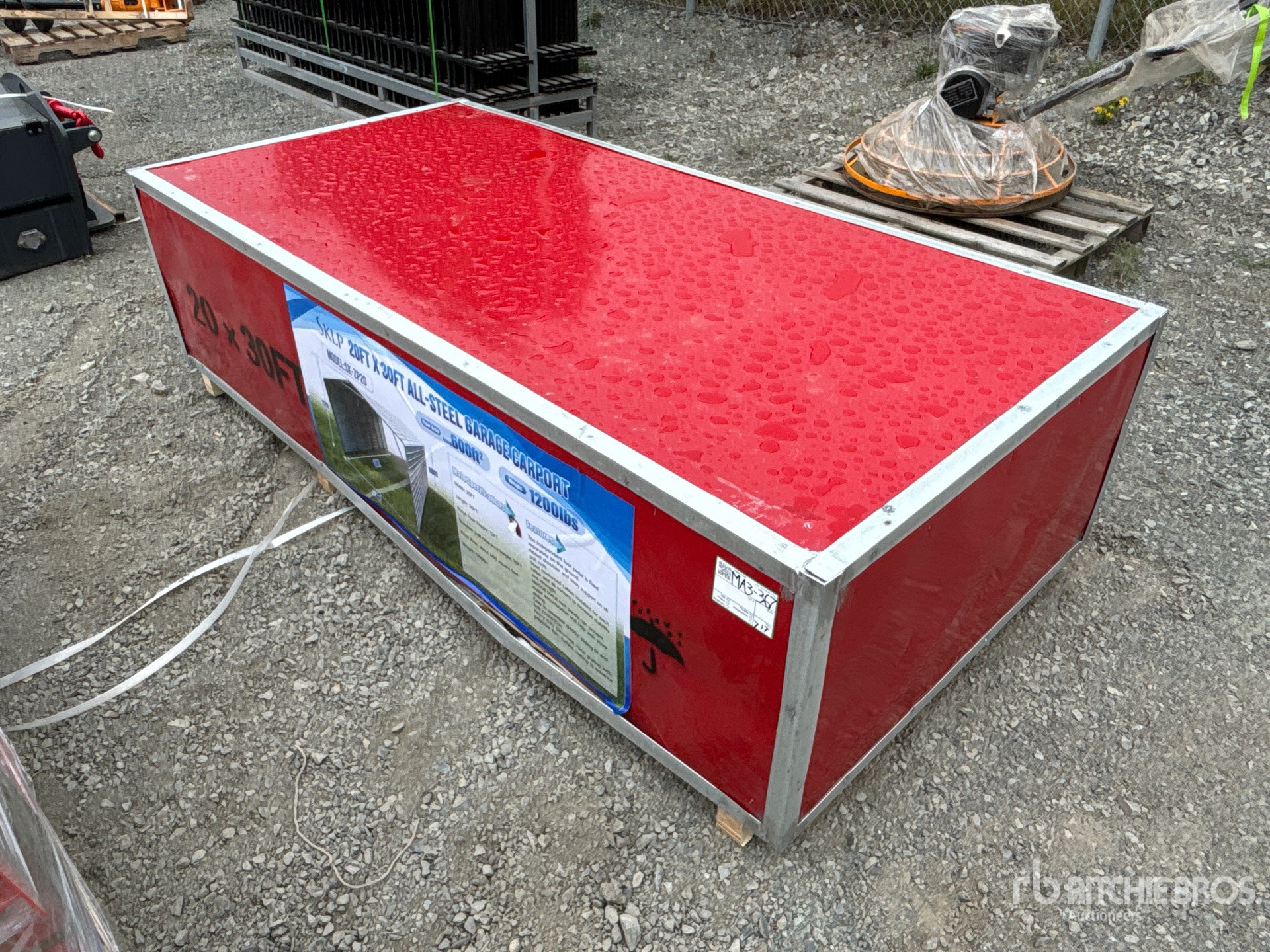 General Appearance with Picture, Left Front Corner