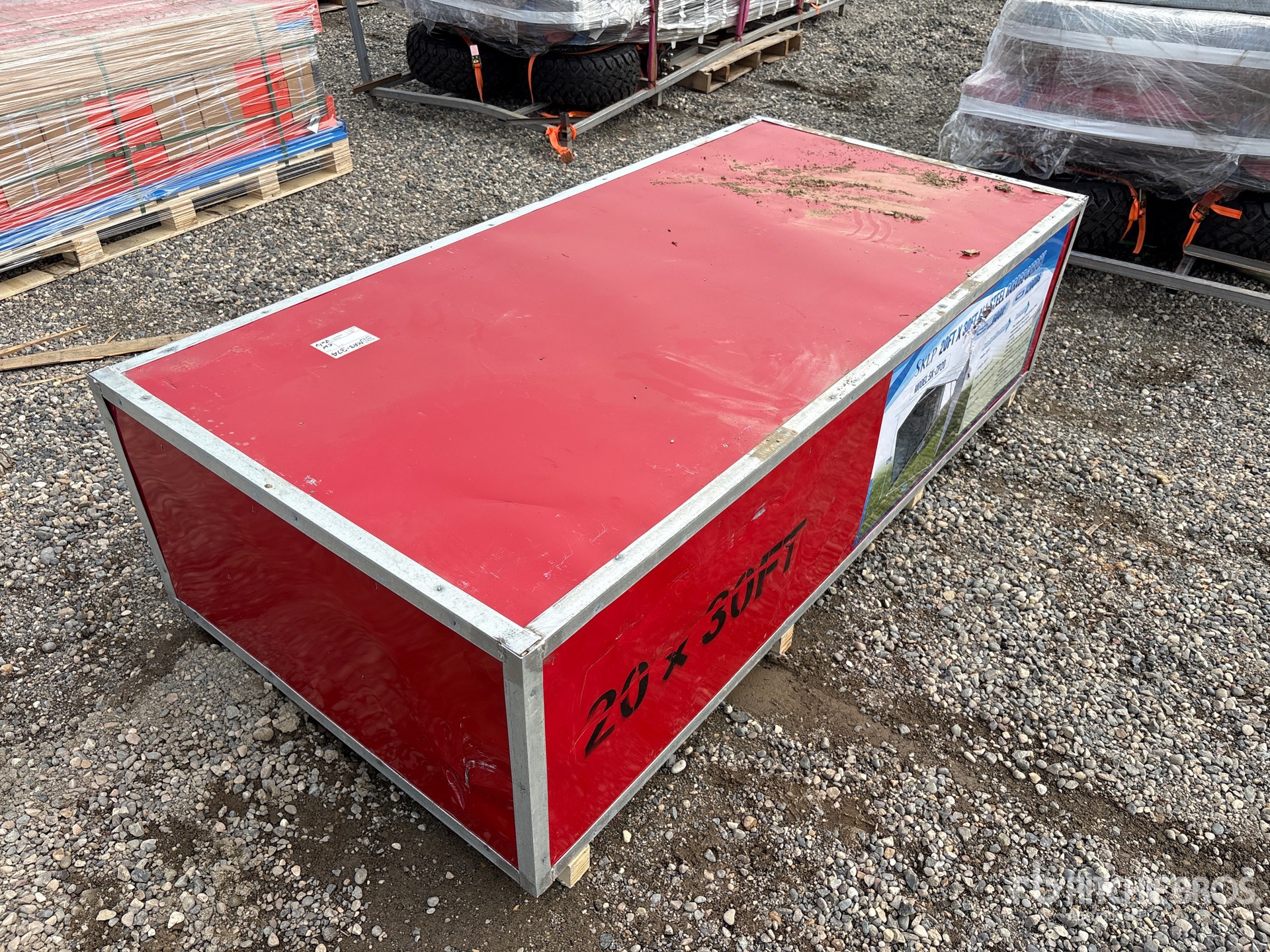 General Appearance with Picture, Left Rear Corner