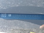 General Appearance with Frame Stamp Serial Number/VIN Photo
