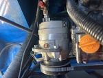 Engine with A/C Compressor