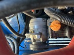 Engine with A/C Compressor