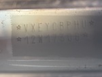 General Appearance with Frame Stamp Serial Number/VIN Photo