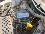 Engine with Emission Certification Label