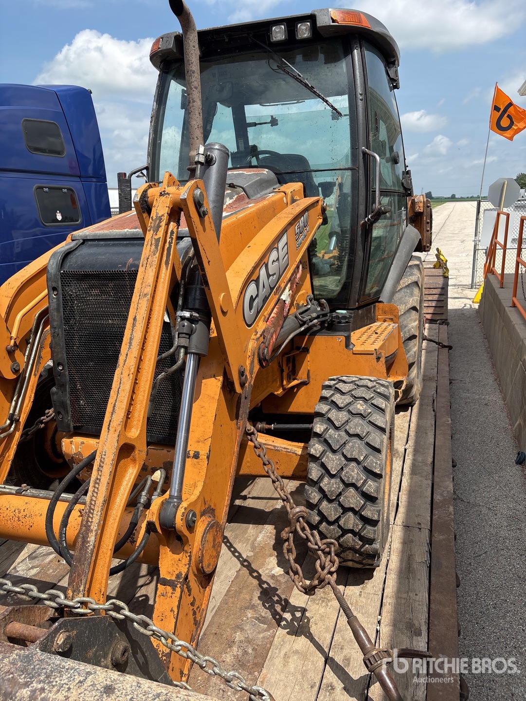 Photo of a 2014 Case 580SN