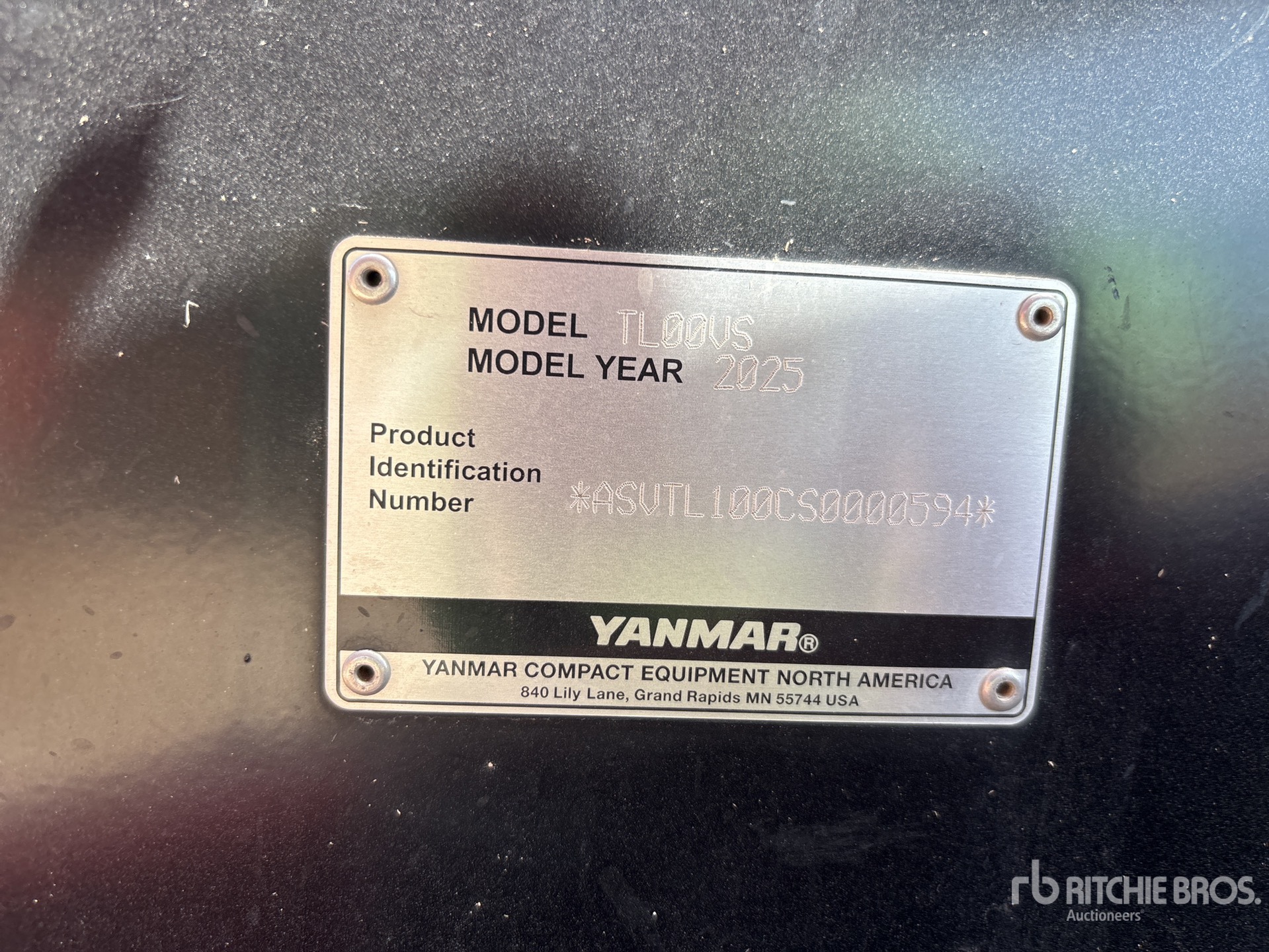 2025 Yanmar TL100VS