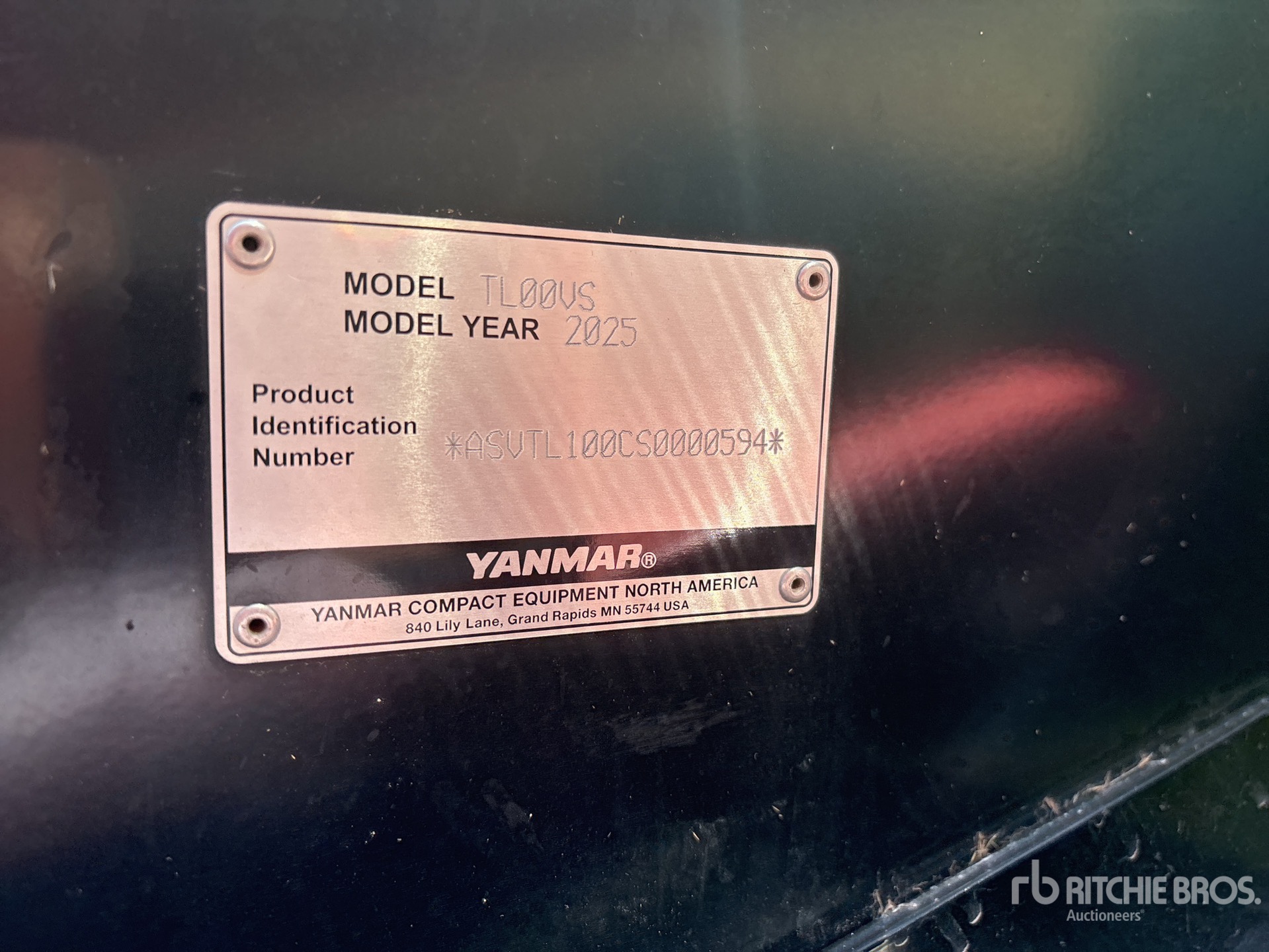 2025 Yanmar TL100VS