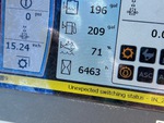 General Appearance with Hour Meter / Odometer