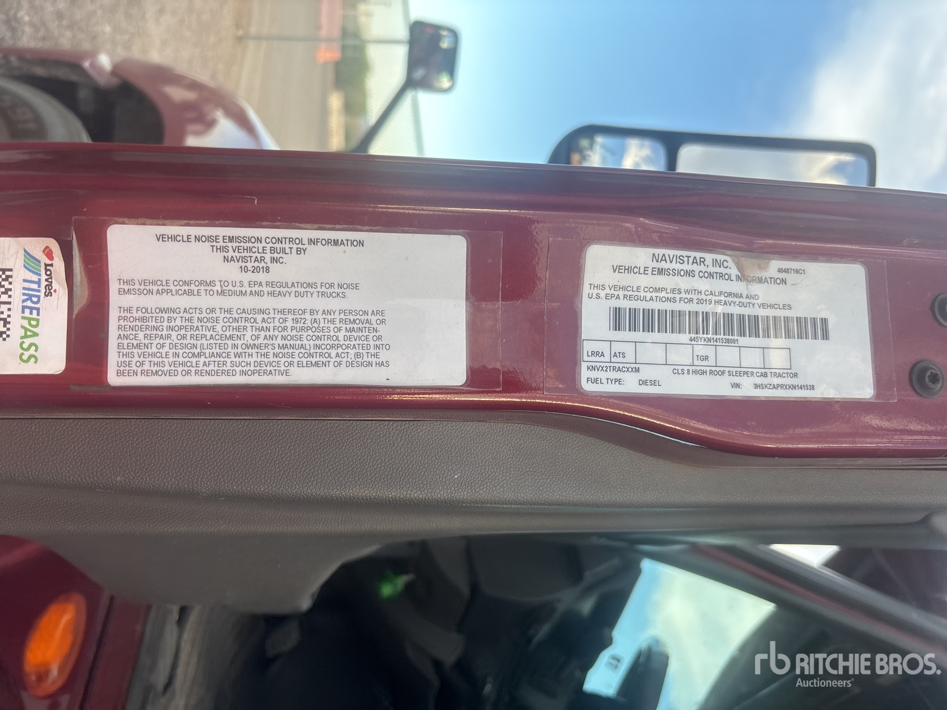 2019 International LT625