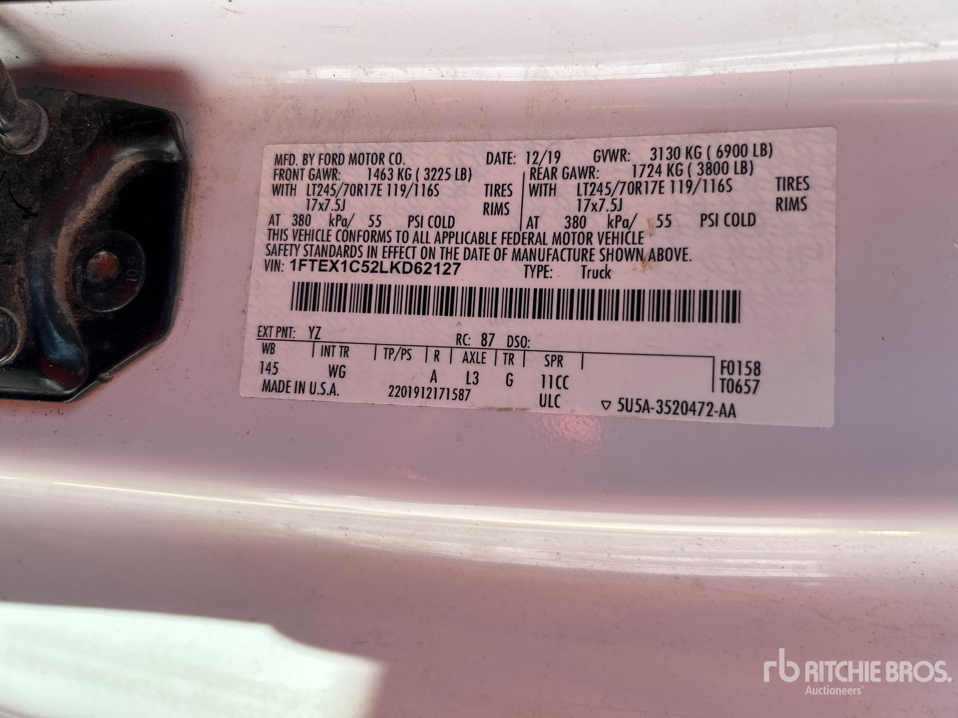 Photo of a 2020 Ford F-150