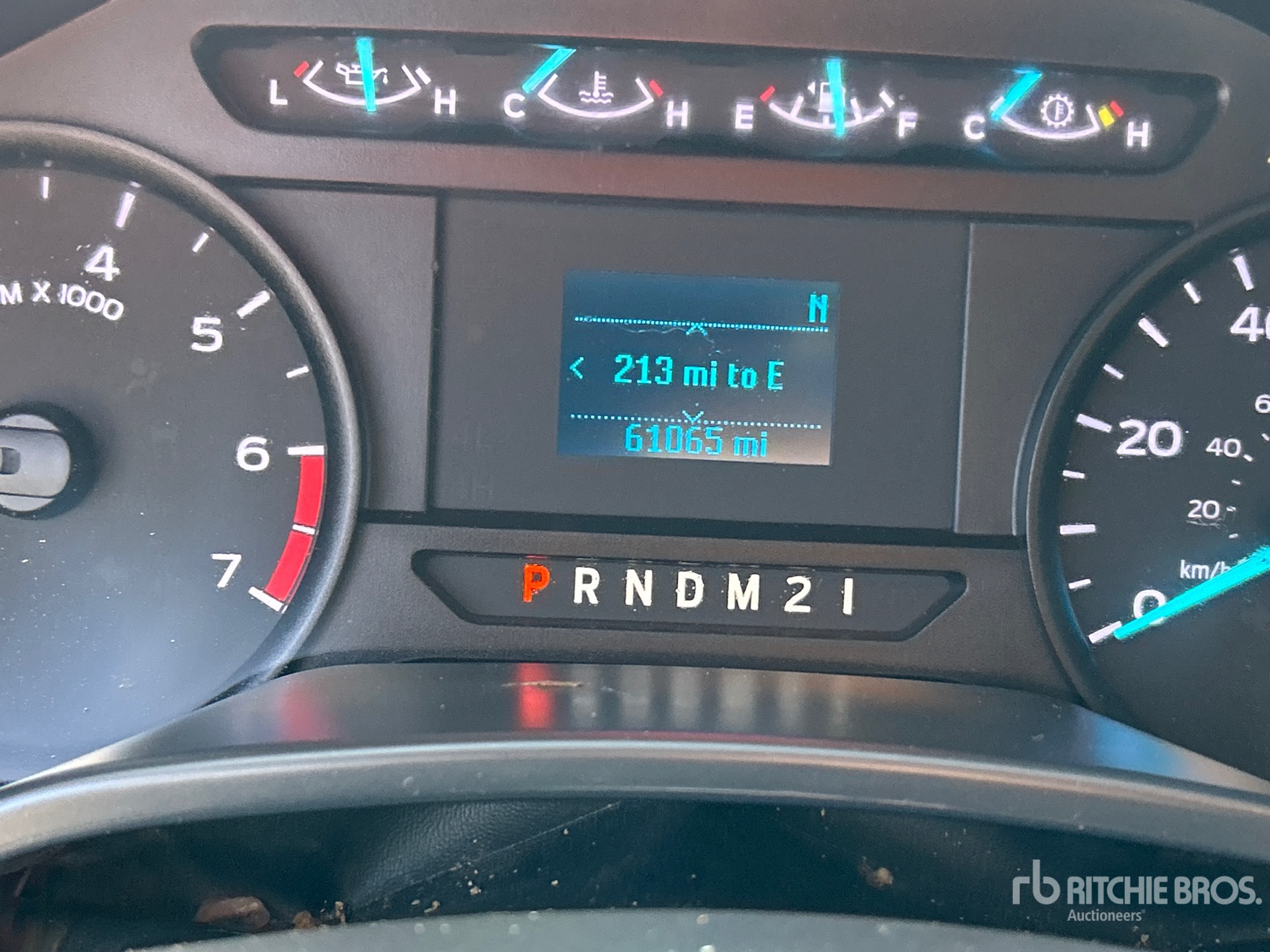General Appearance with Hour Meter / Odometer
